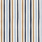 Rough Stripe - Light Blue/Navy from By The Sea by Fleur Crawford for Paintbrush Studio Fabric