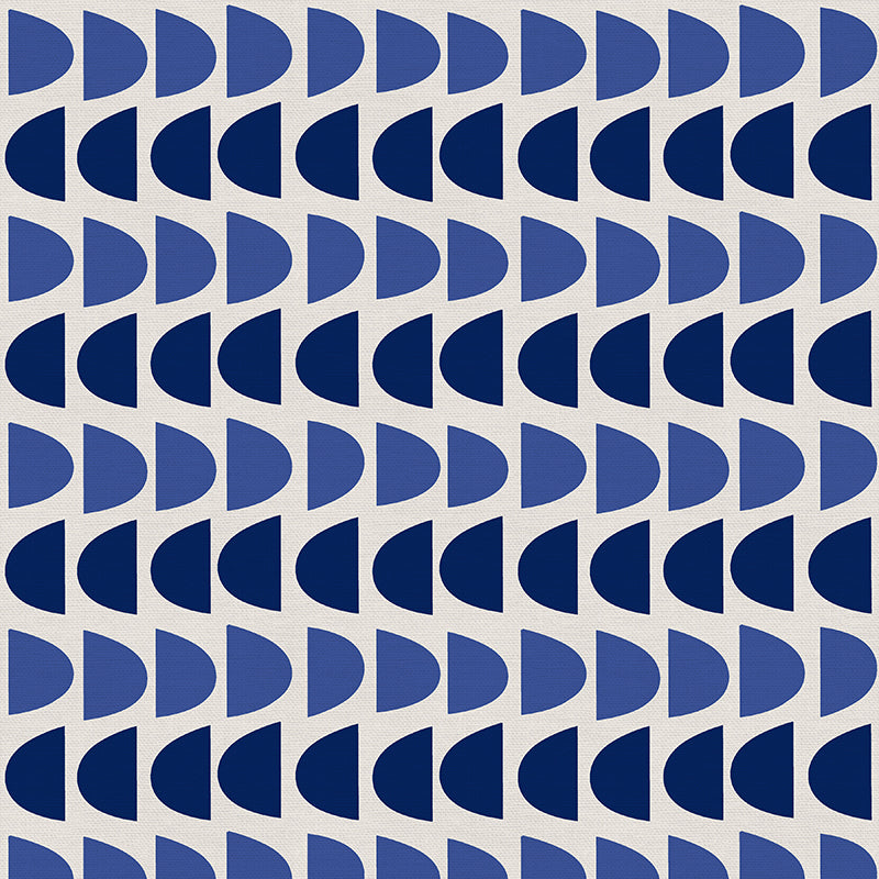 Half Moon - Blue from Roam for Paintbrush Studio Fabric