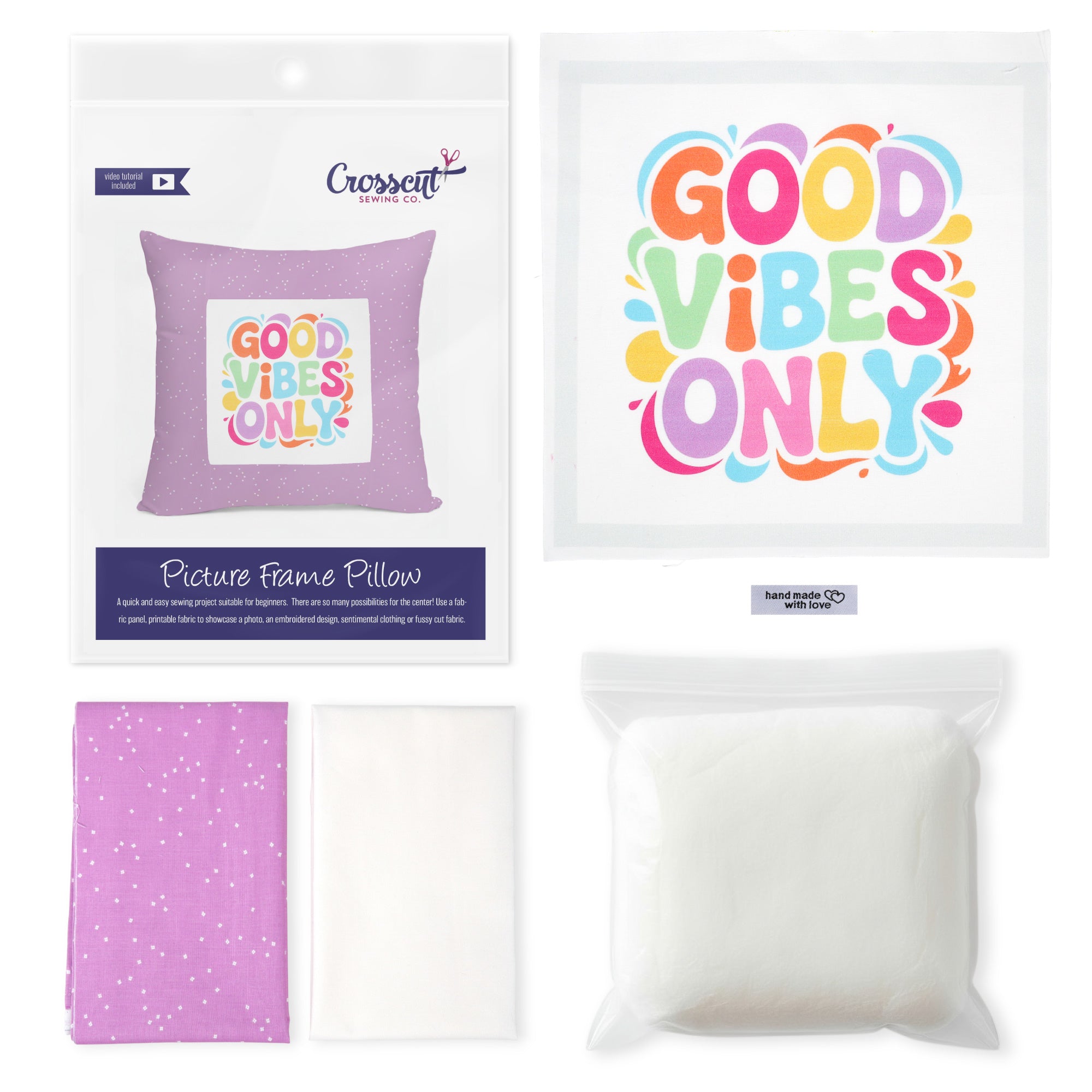 Picture Frame Pillow Sewing Kit