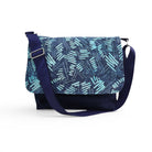 Messenger Bag Sewing Kit Blue Batik