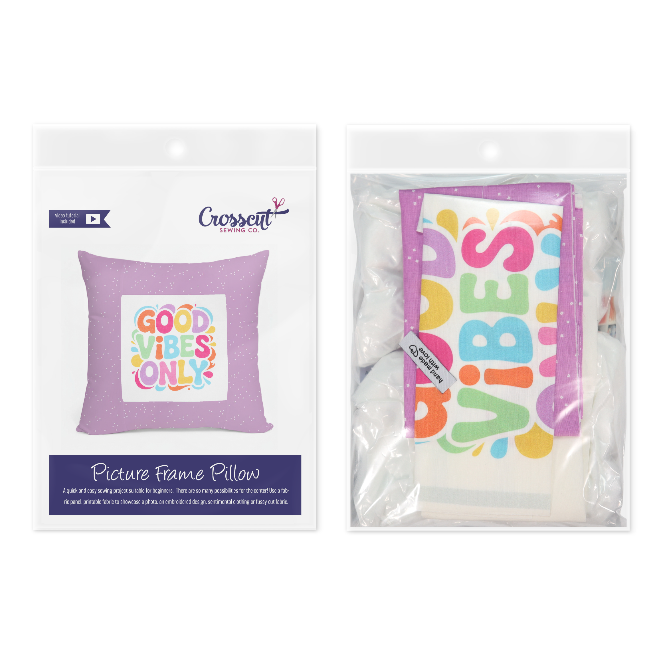 Picture Frame Pillow Sewing Kit