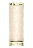 Gütermann Sew-all Polyester All Purpose Thread 100m/110yds Eggshell