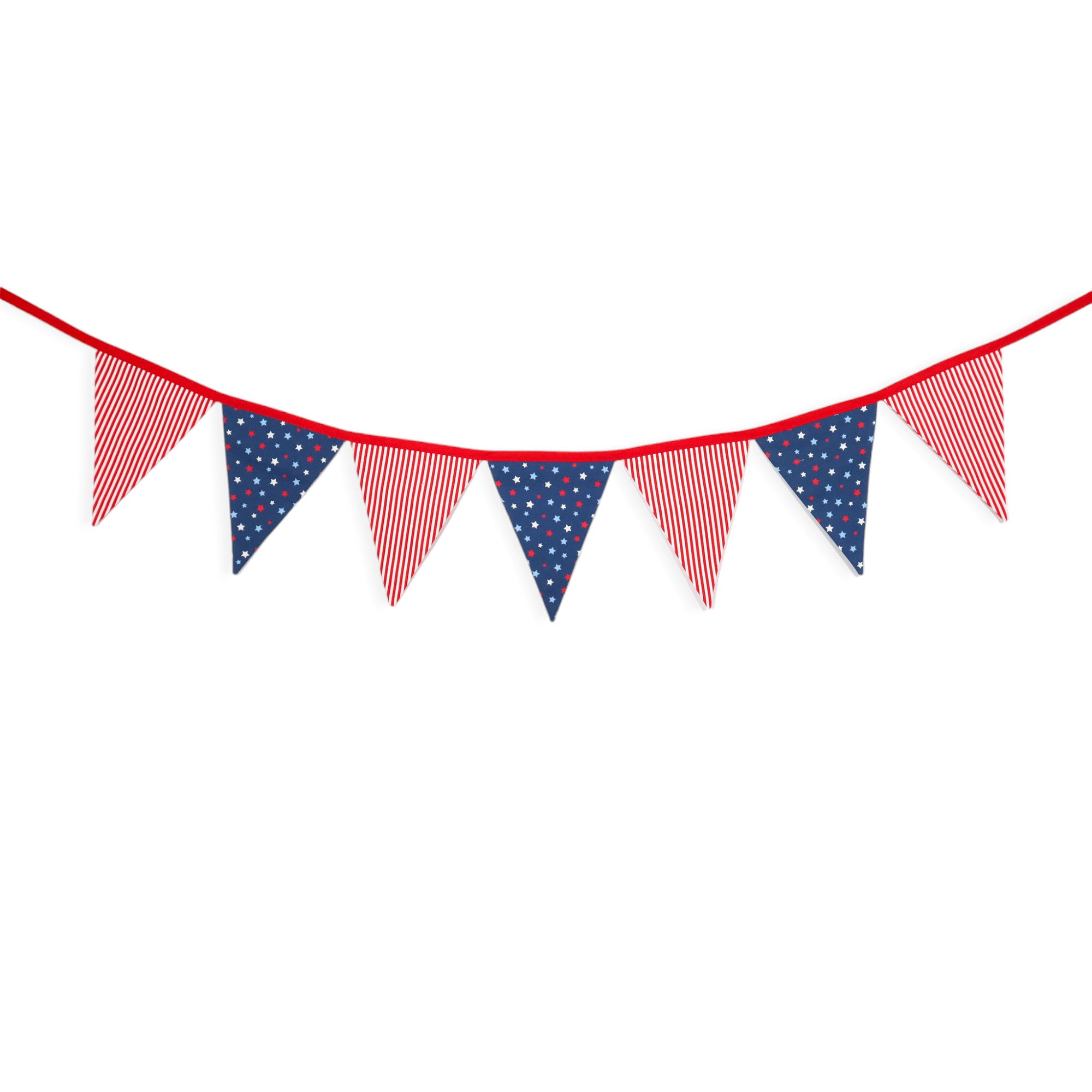 July Stars and Stripes- Crosscut Sewing Co. Pennant Banner Sewing Kit