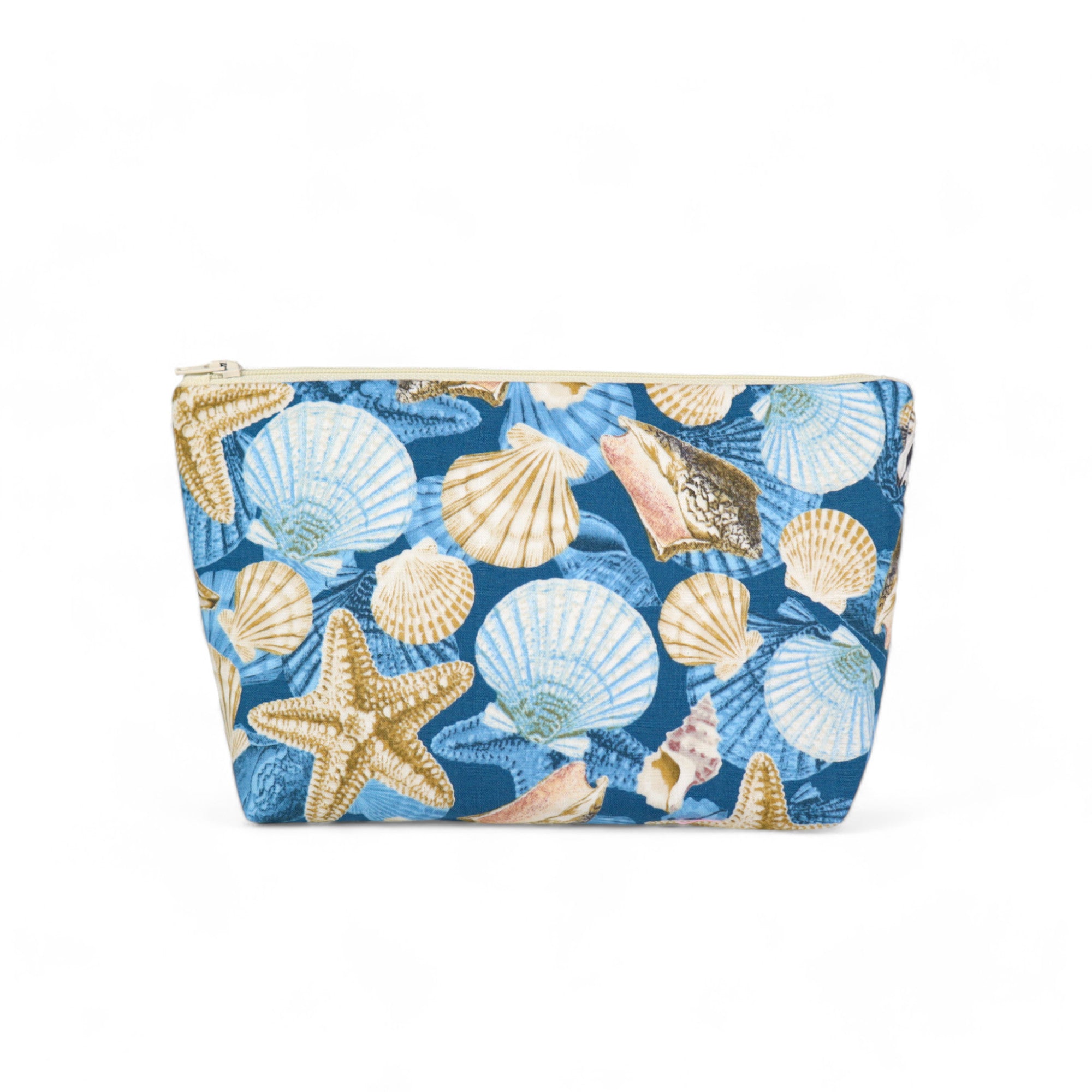 Zipper Pouch Sewing Kit Sea Shells