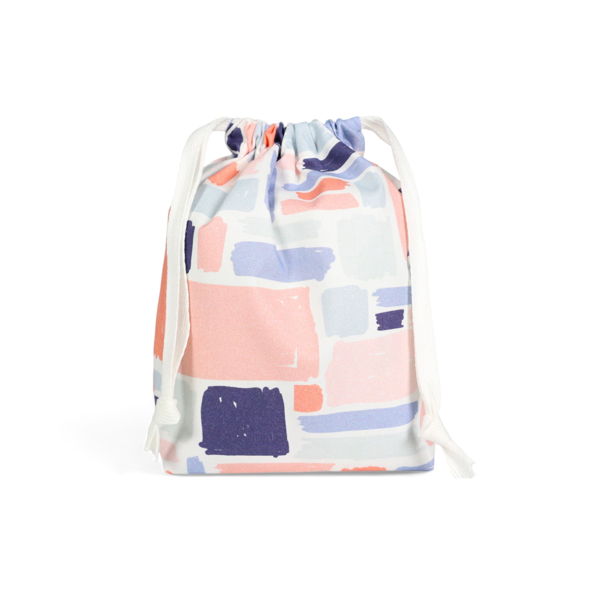 Packed Geometric Muted from Abstract Collage by Ampersand Design Studio for Paintbrush Studio Fabric