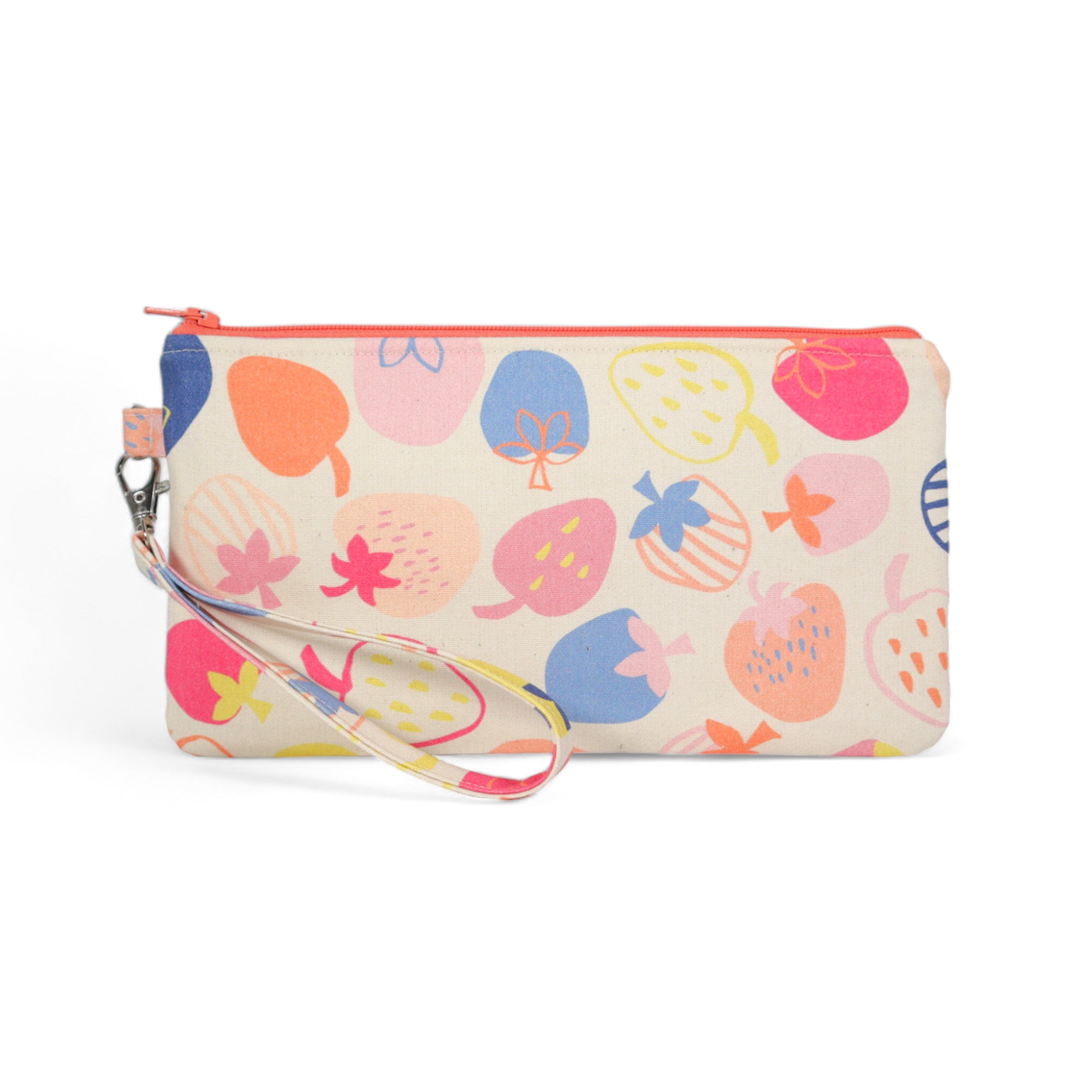 Wristlet Sewing Kit Strawberry