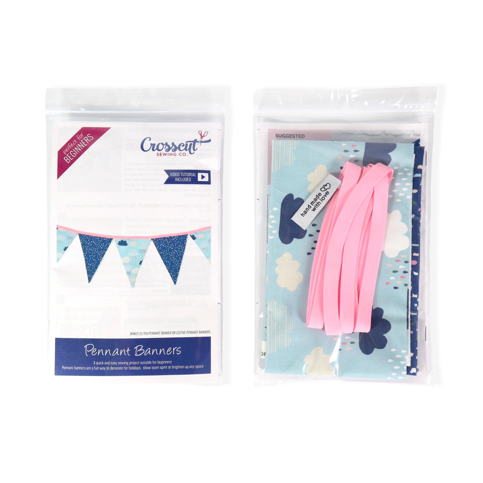 Pennant Banner Sewing Kit