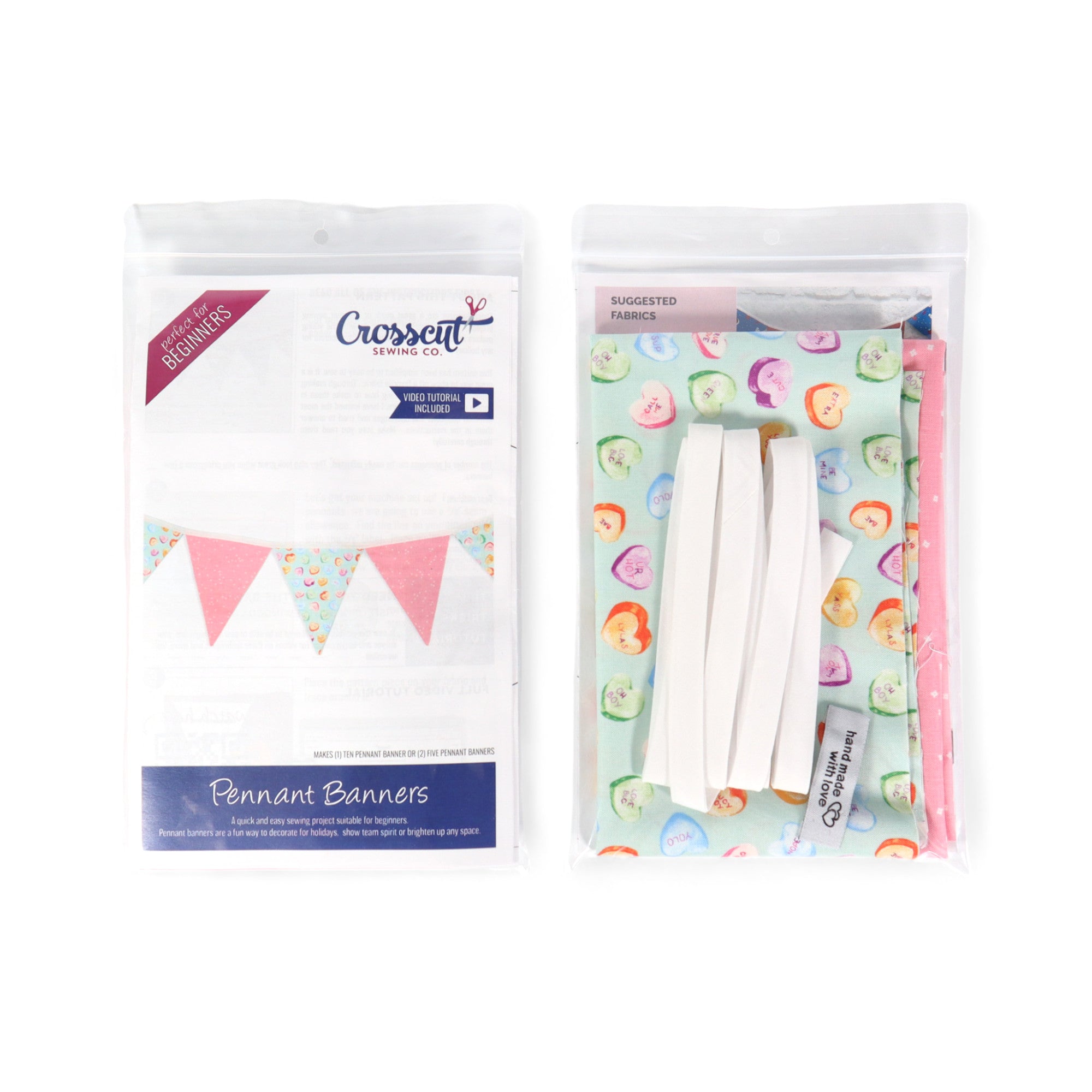Pennant Banner Sewing Kit