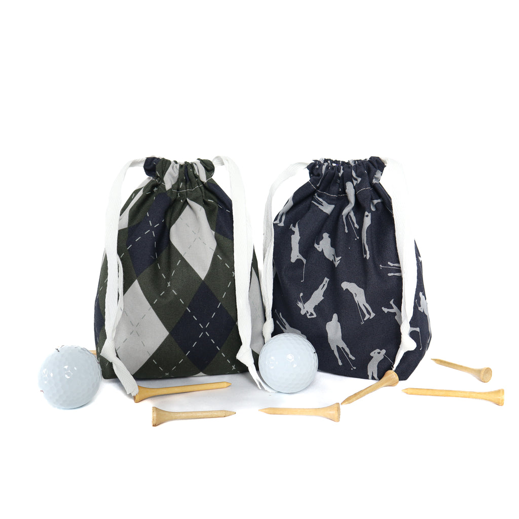 Drawstring Bag Sewing Kit - Golfers Navy