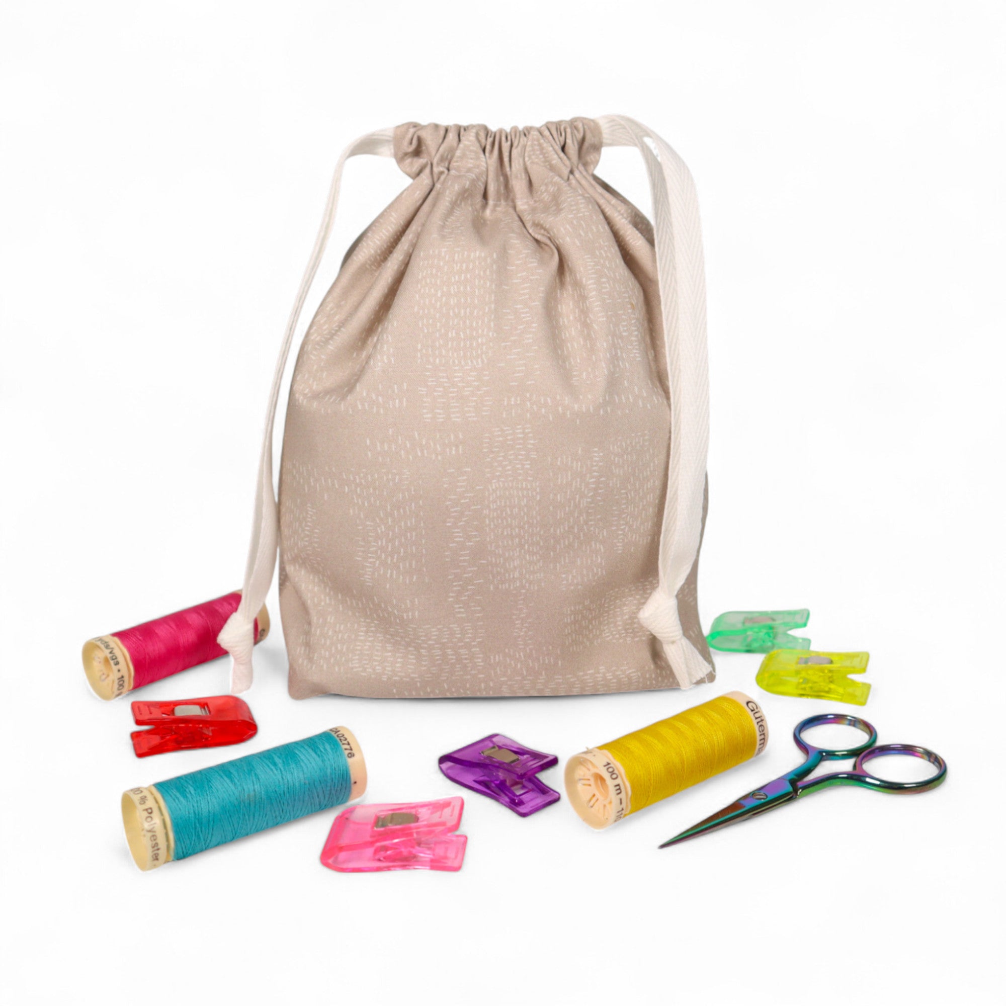 Drawstring Bag Sewing Kit - Makes 2 Bags