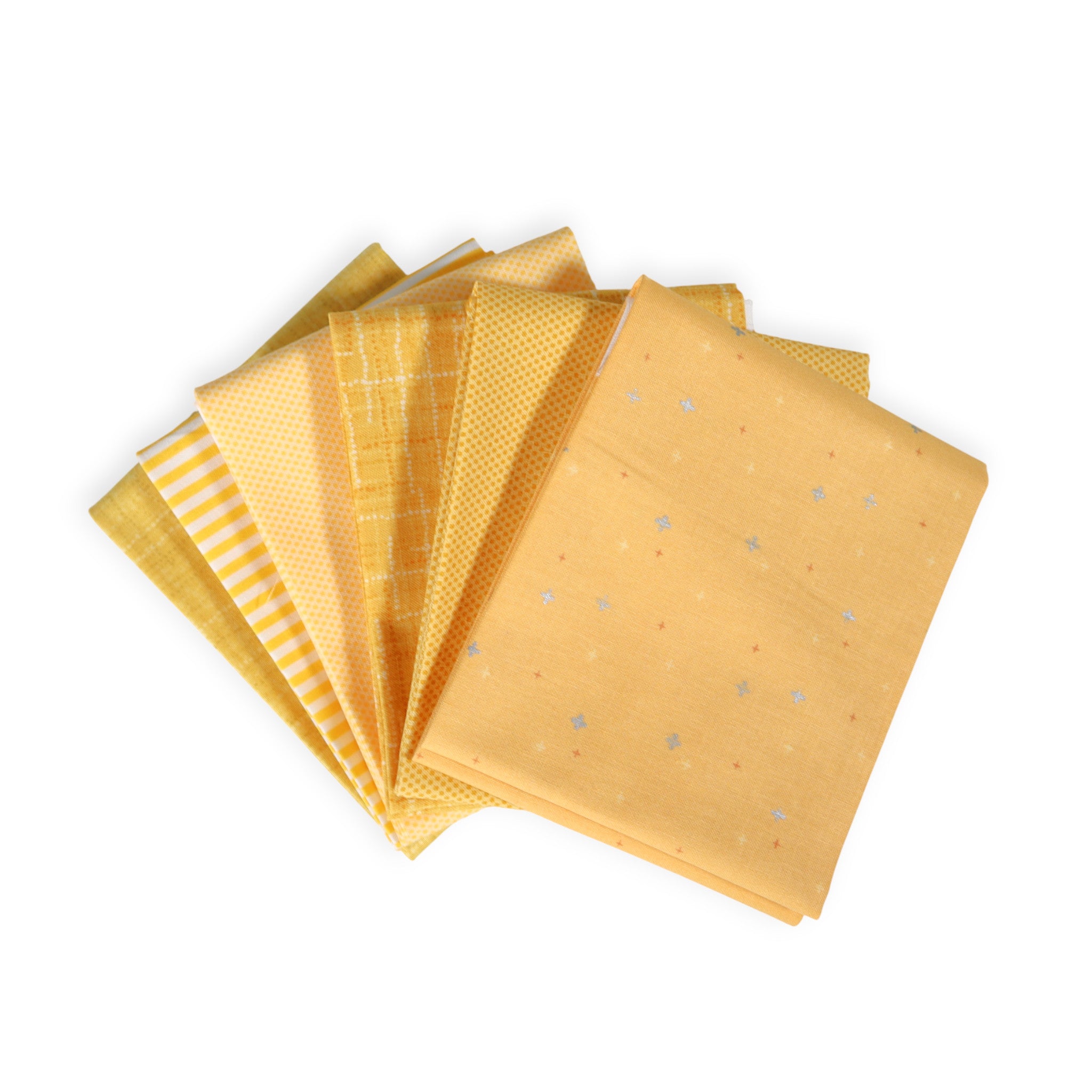 Yellow (6) Piece Fat Quarter Bundle