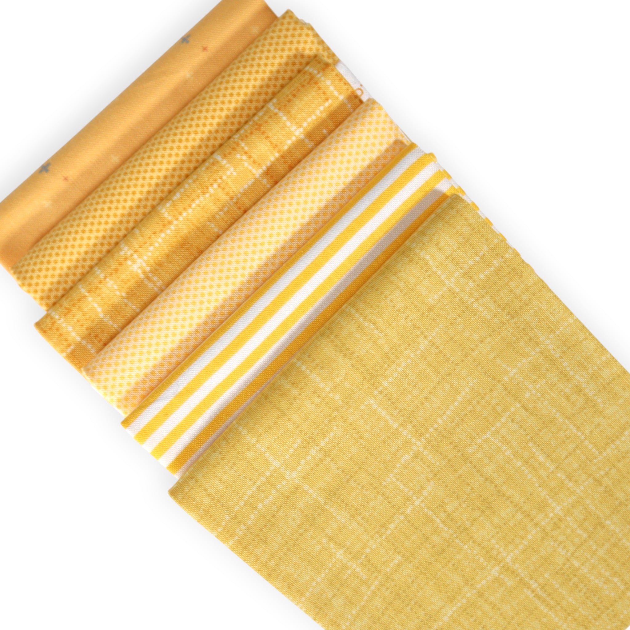 Yellow (6) Piece Fat Quarter Bundle