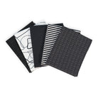 Black (5) Piece Fat Quarter Bundle