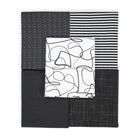 Black (5) Piece Fat Quarter Bundle