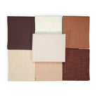 Caramel Latte (7) Piece Fat Quarter Bundle - Brown, Tan, Neutral