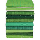 Green (10) Piece Fat Quarter Bundle