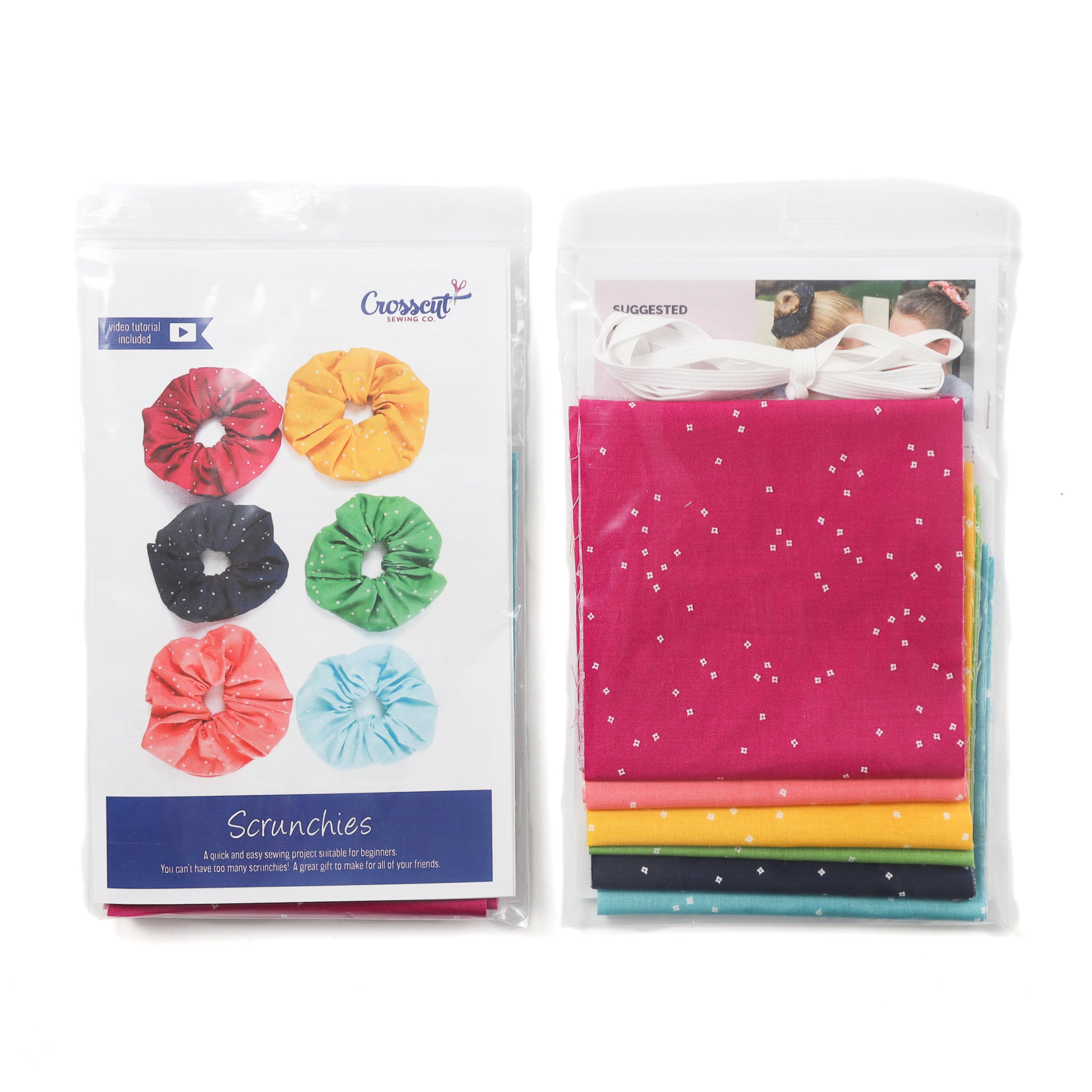 Scrunchie Sewing Kit - Blossom