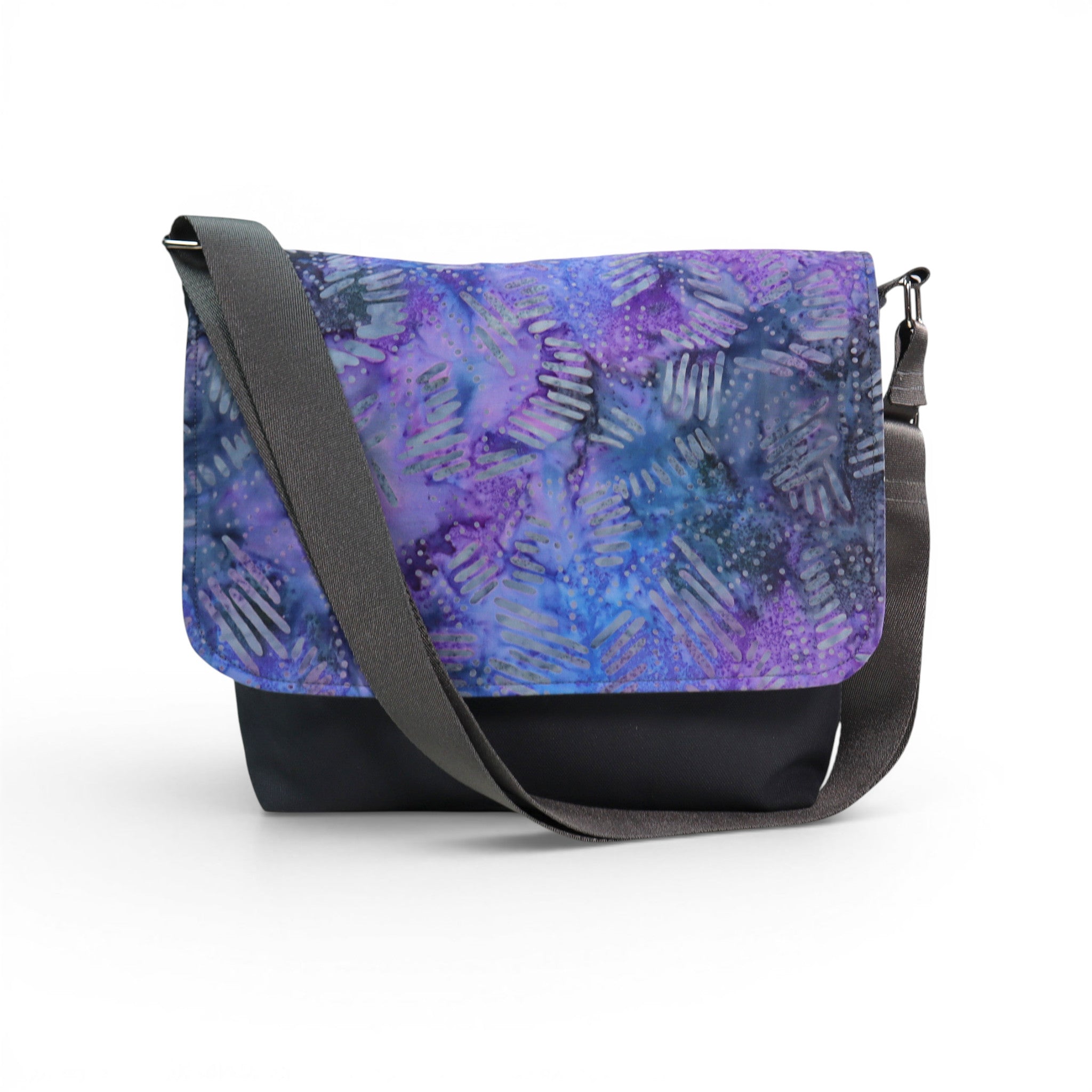 Wholesale Samples Gray Batik Messenger Bag