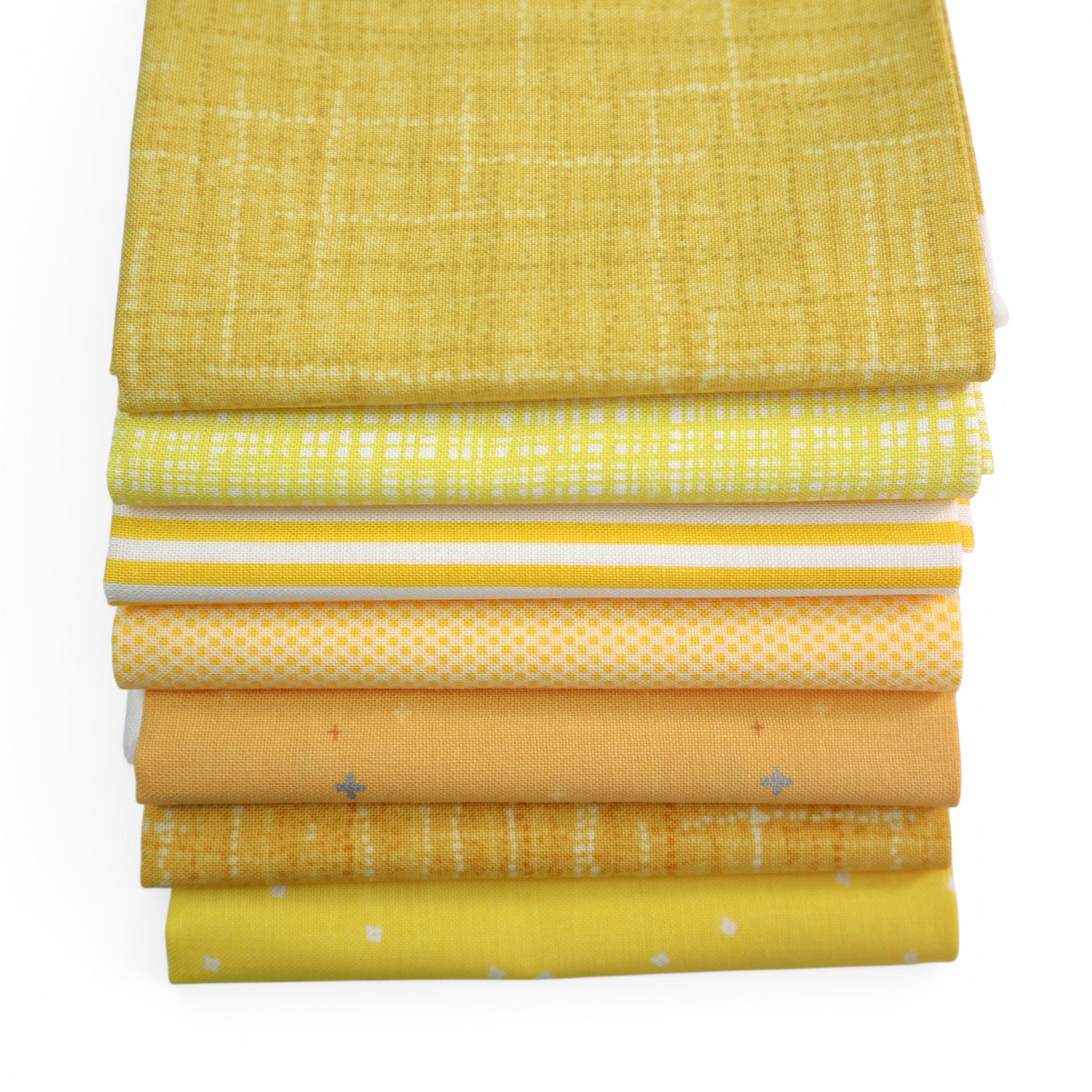 Yellow (6) Piece Fat Quarter Bundle