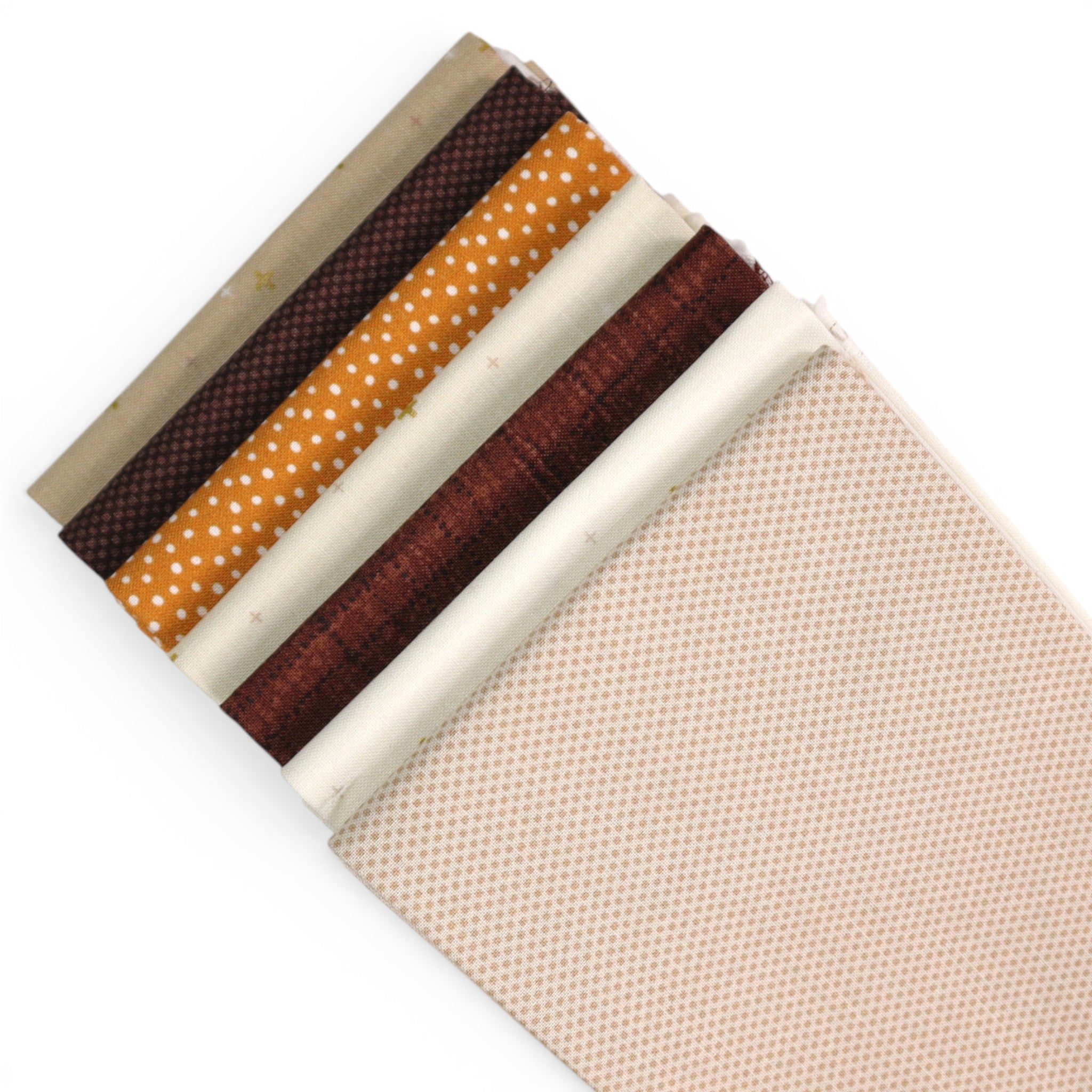 Latte (7) Piece Fat Quarter Bundle