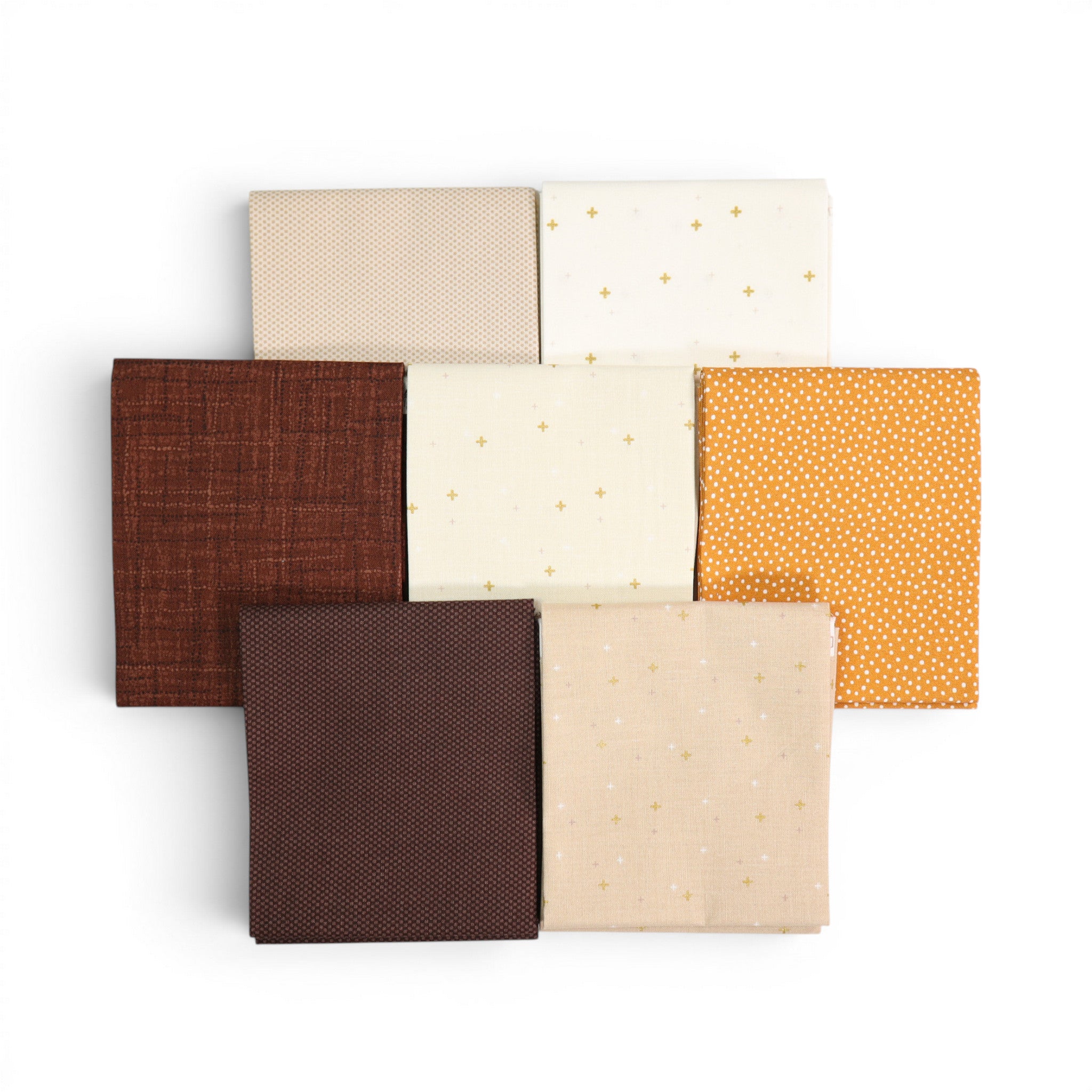 Latte (7) Piece Fat Quarter Bundle