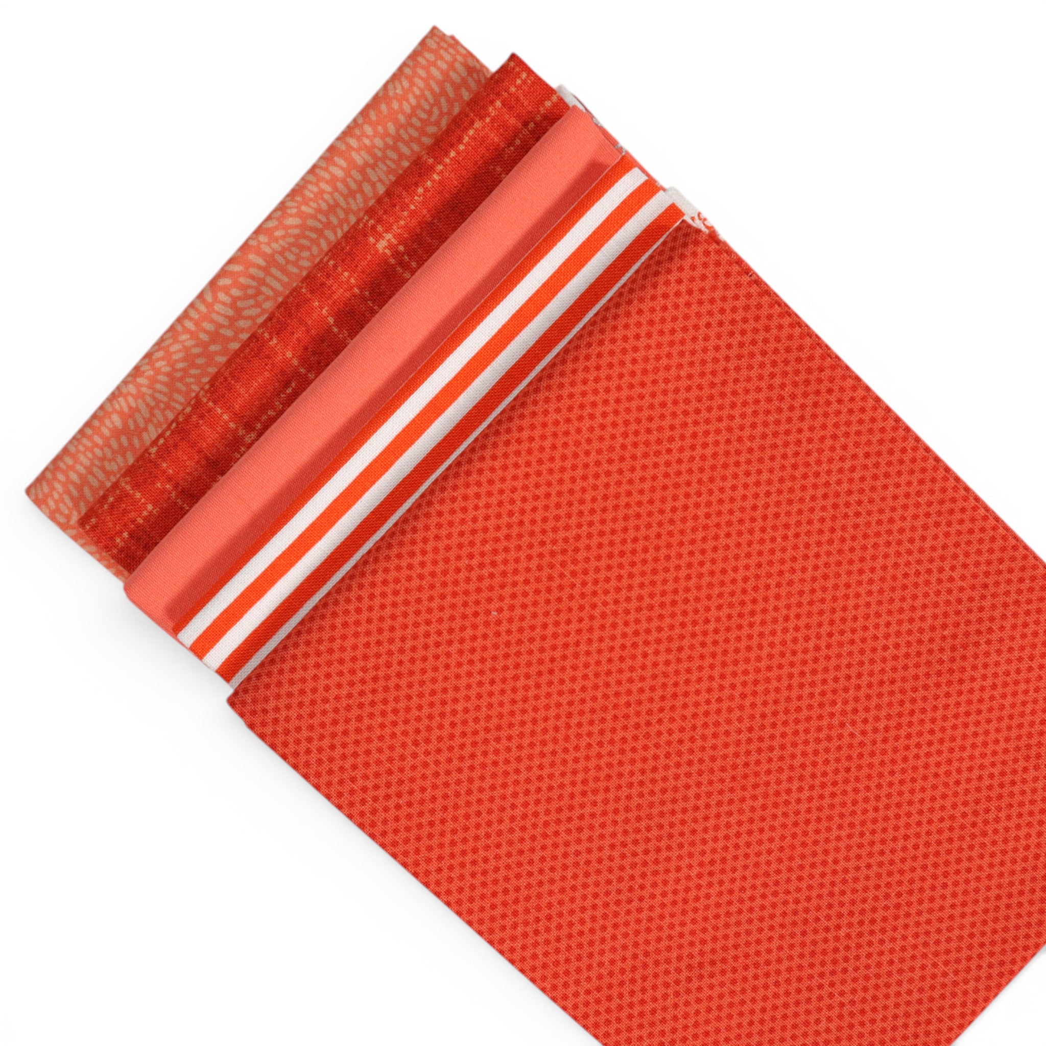 Orange (5) Piece Fat Quarter Bundle