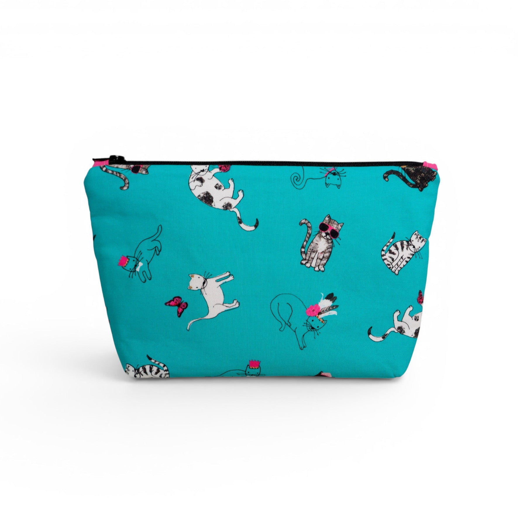 Zipper Pouch Sewing Kit Cats