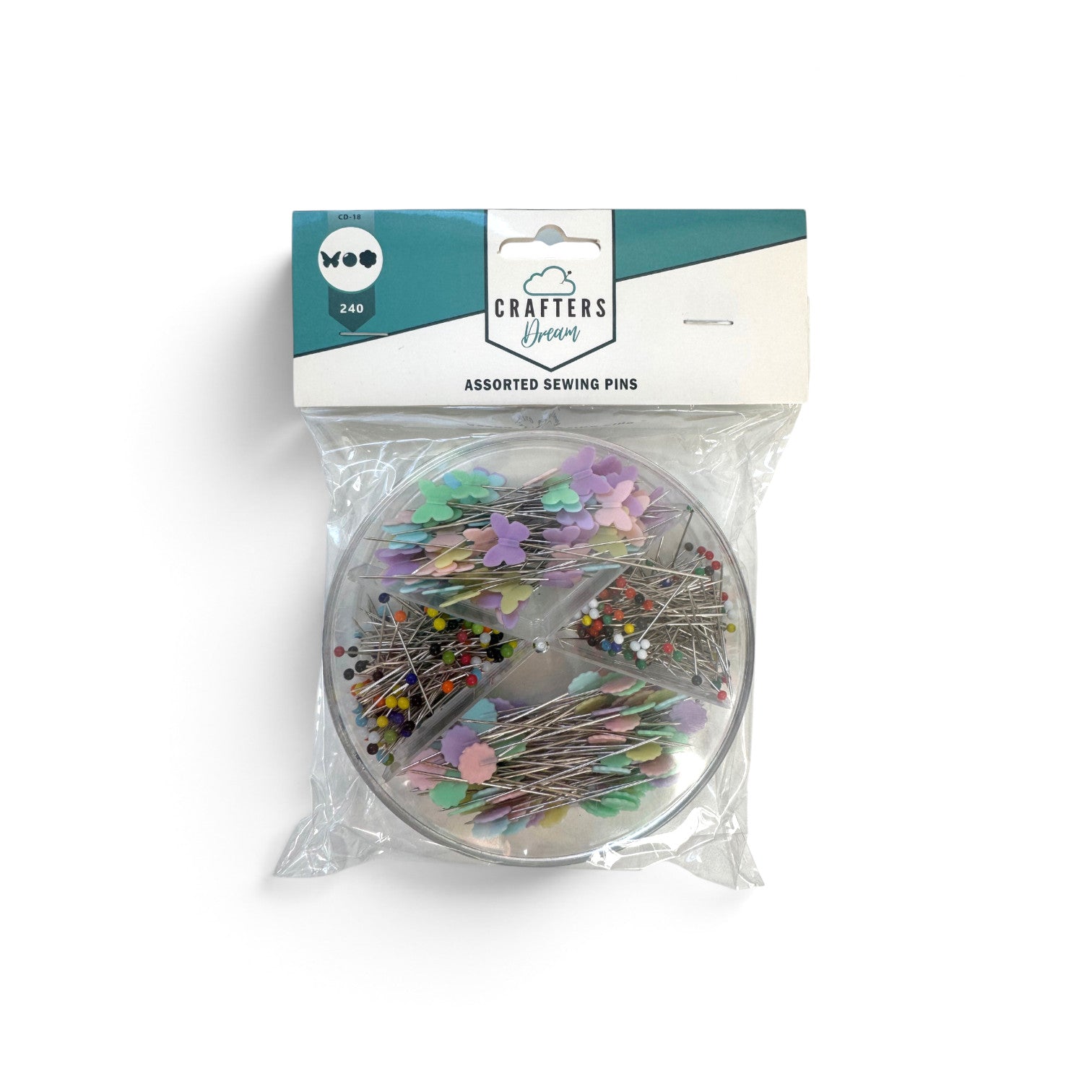 Crafter’s Dream Assorted Pins - 240 Pins