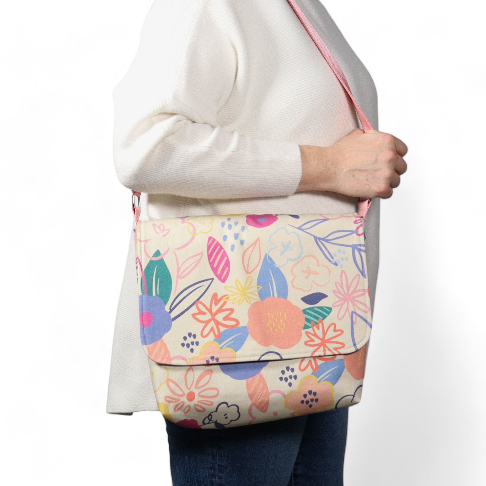 Floral Messenger online Bag