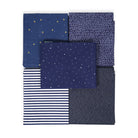 Vines Indigo from Indigo for Clothworks Fabric