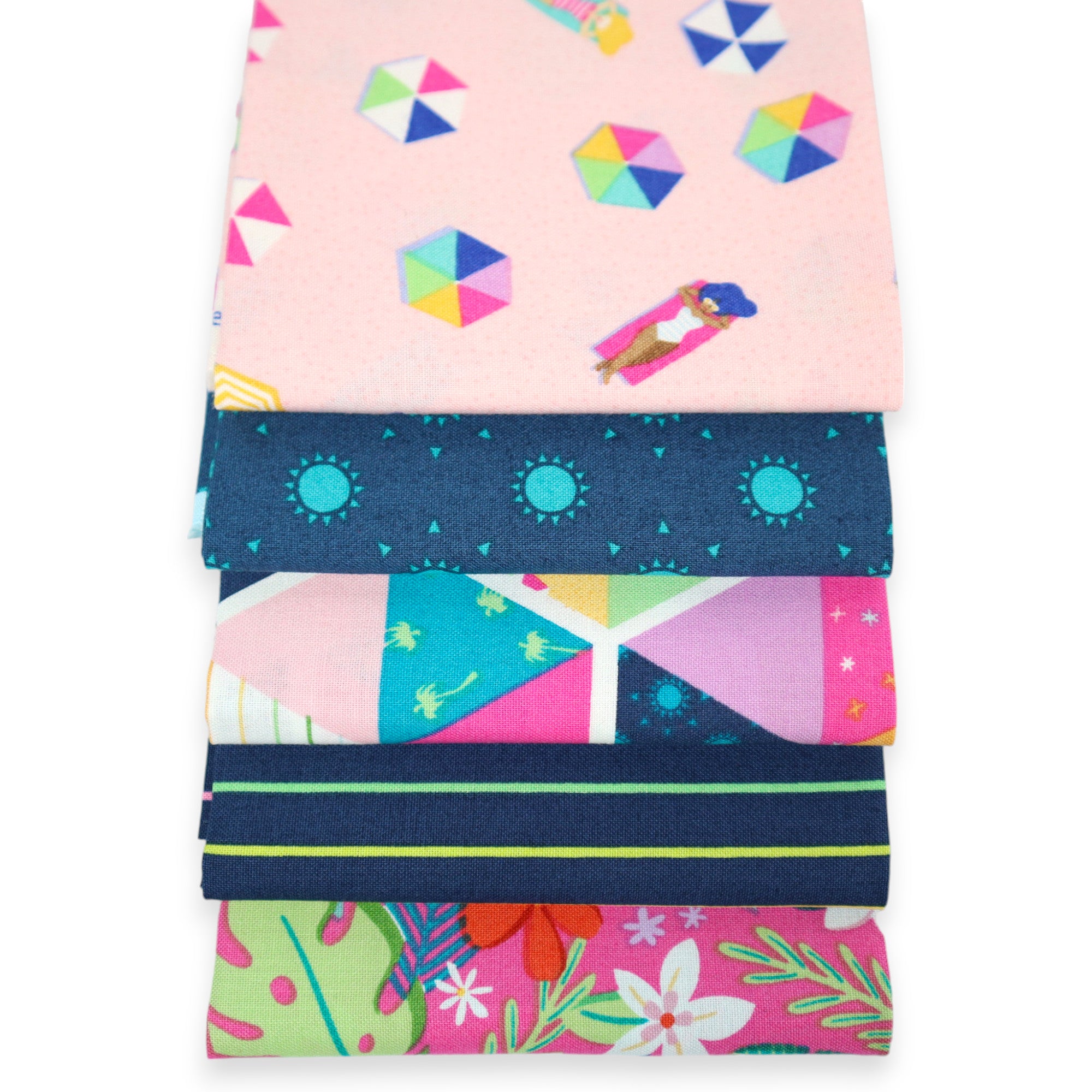Beach Day (5) Piece Fat Quarter Bundle