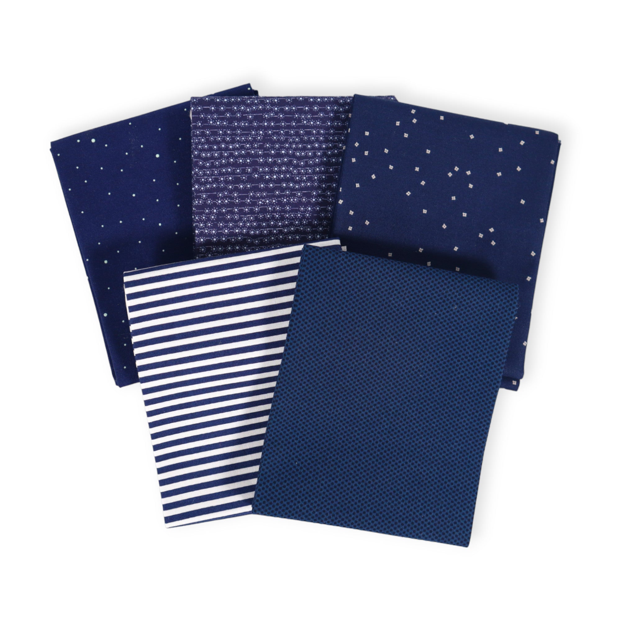 Vines Indigo from Indigo for Clothworks Fabric