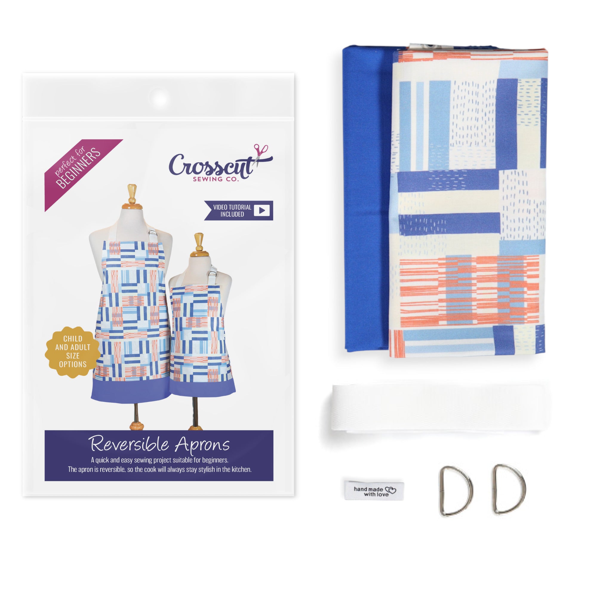 Reversible Apron Sewing Kit