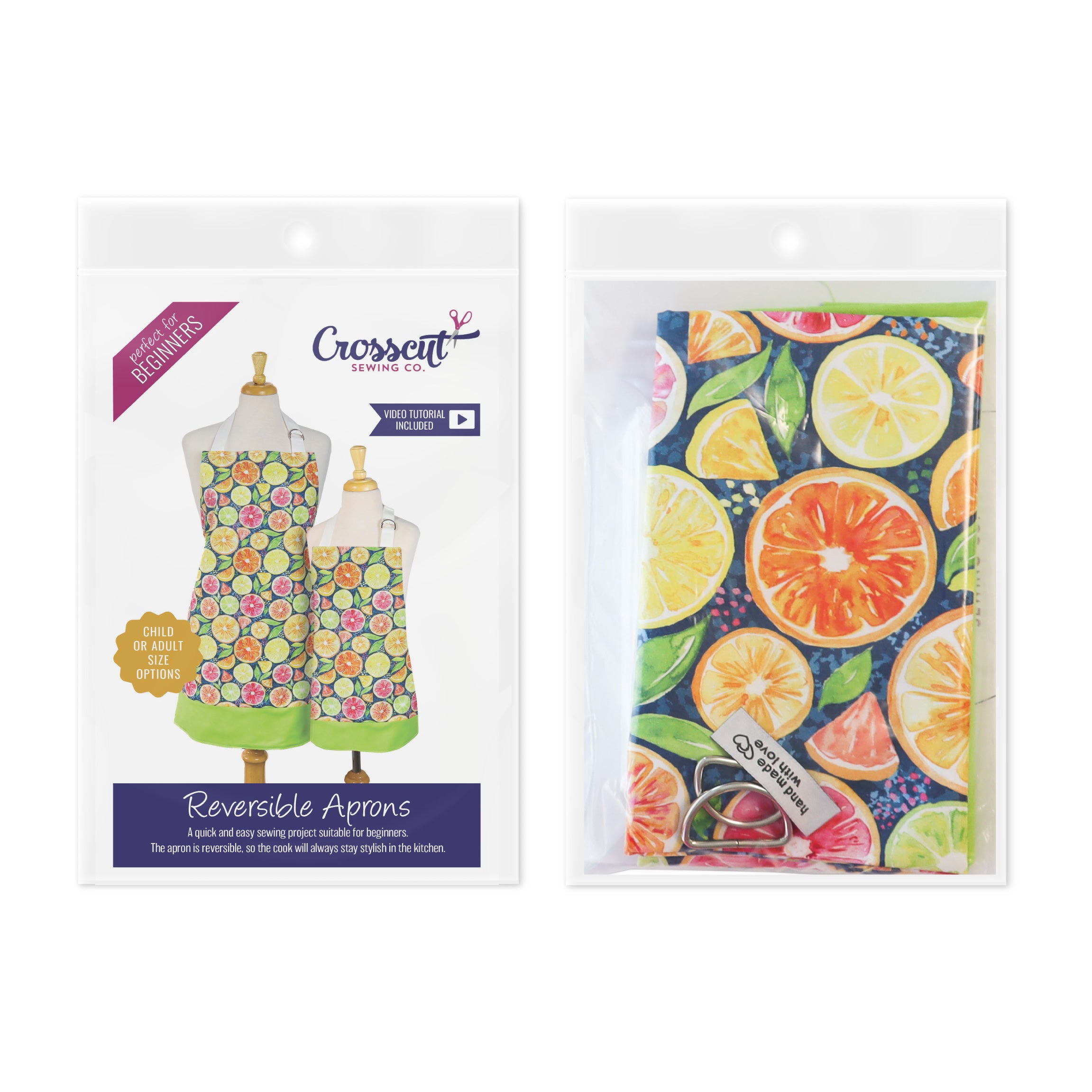 Reversible Apron Sewing Kit
