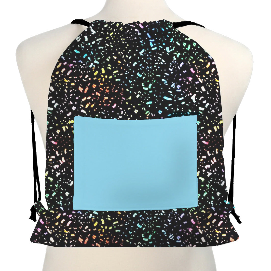 Drawstring Backpack Sewing Kit Rainbow Confetti