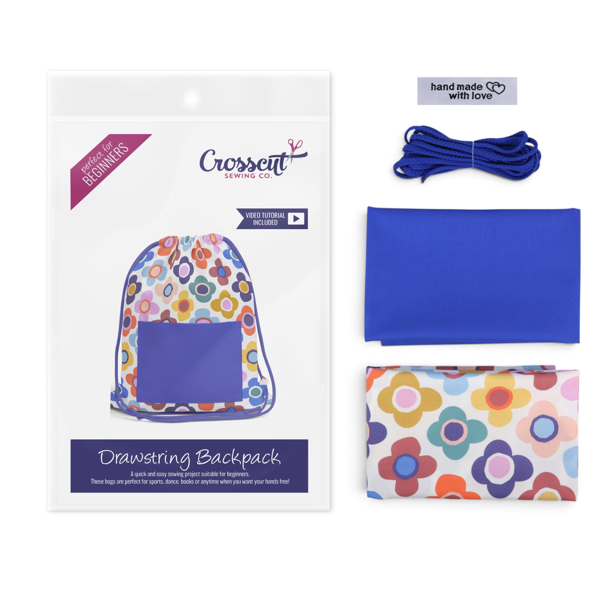 Drawstring Backpack Sewing Kit