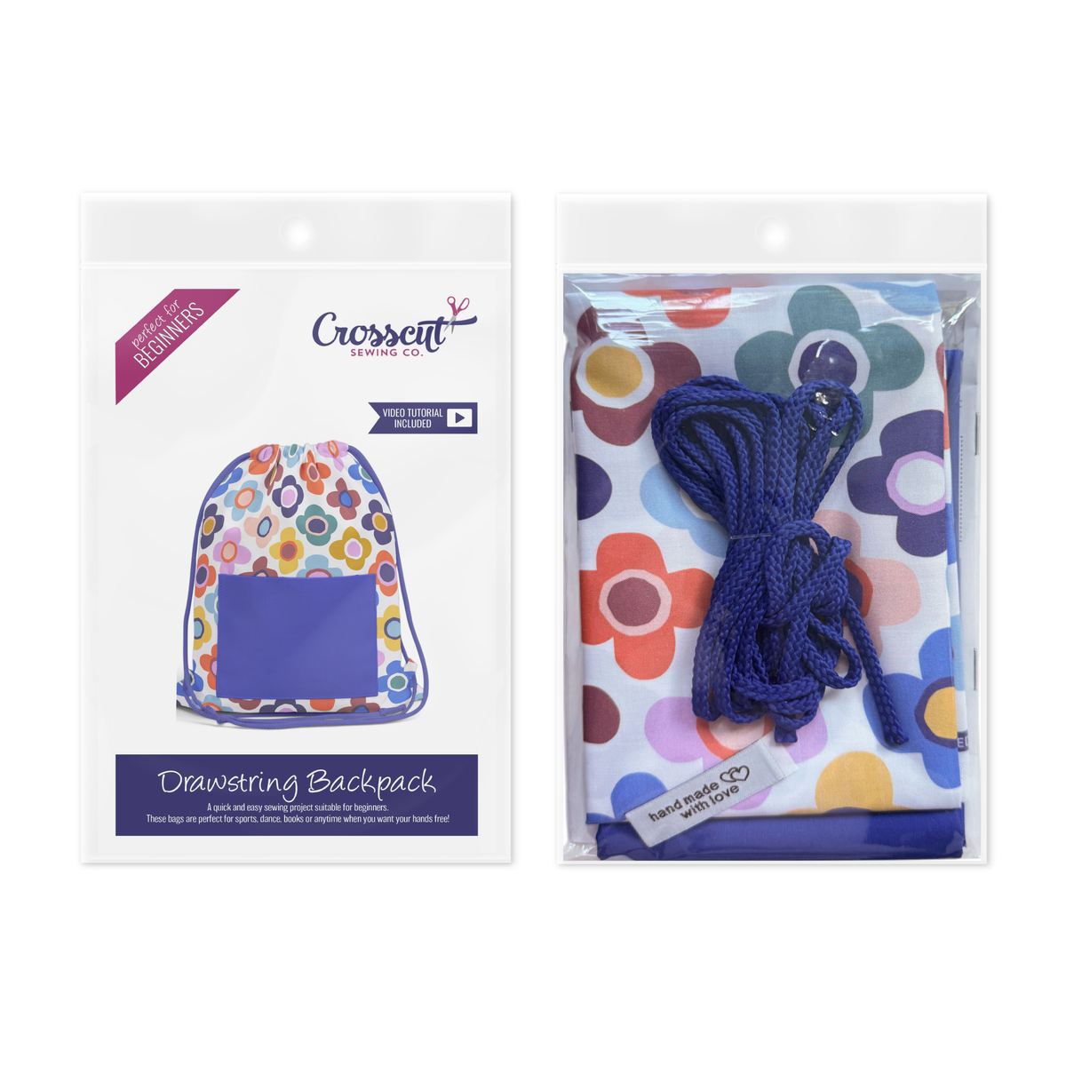 Drawstring Backpack Sewing Kit