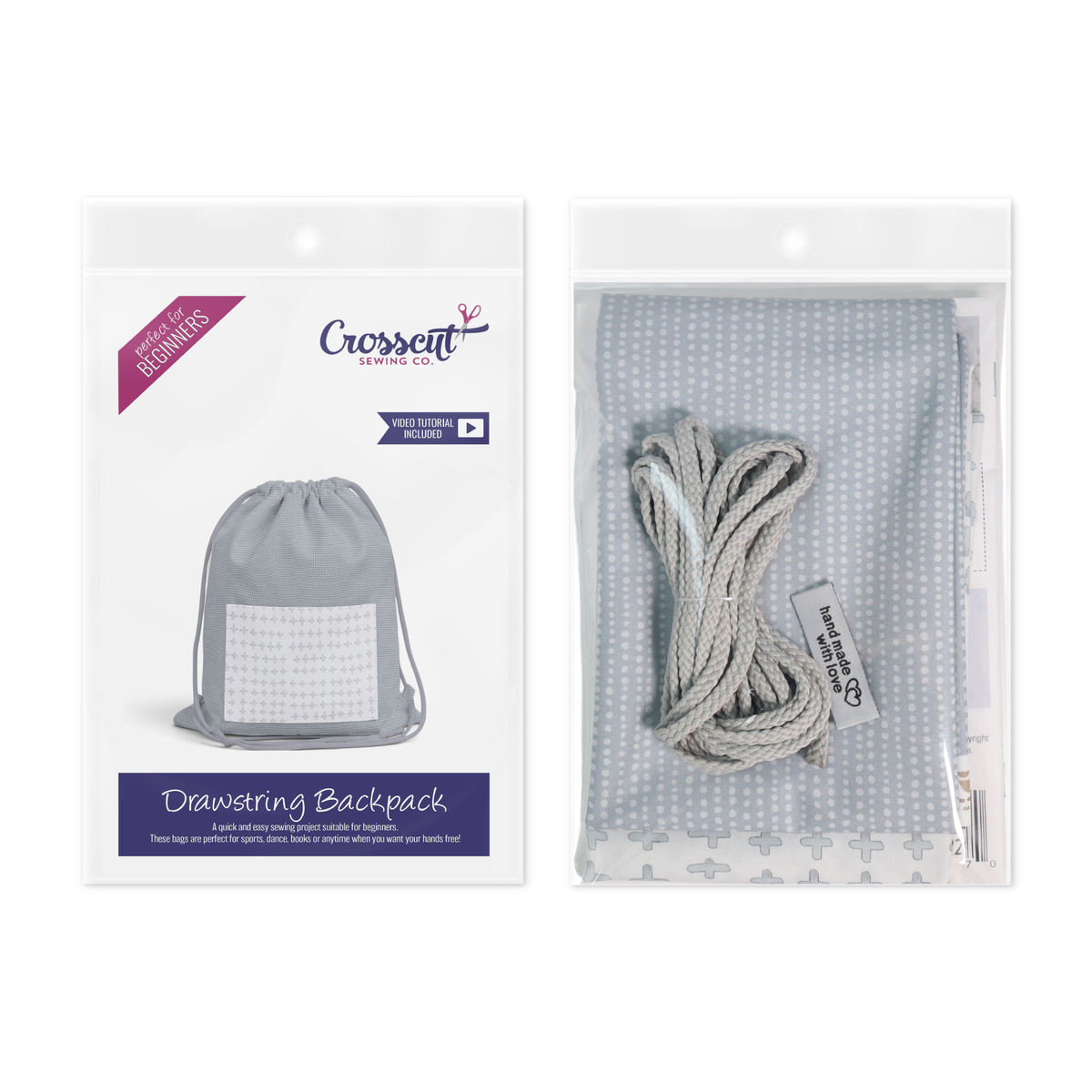 Drawstring Backpack Sewing Kit
