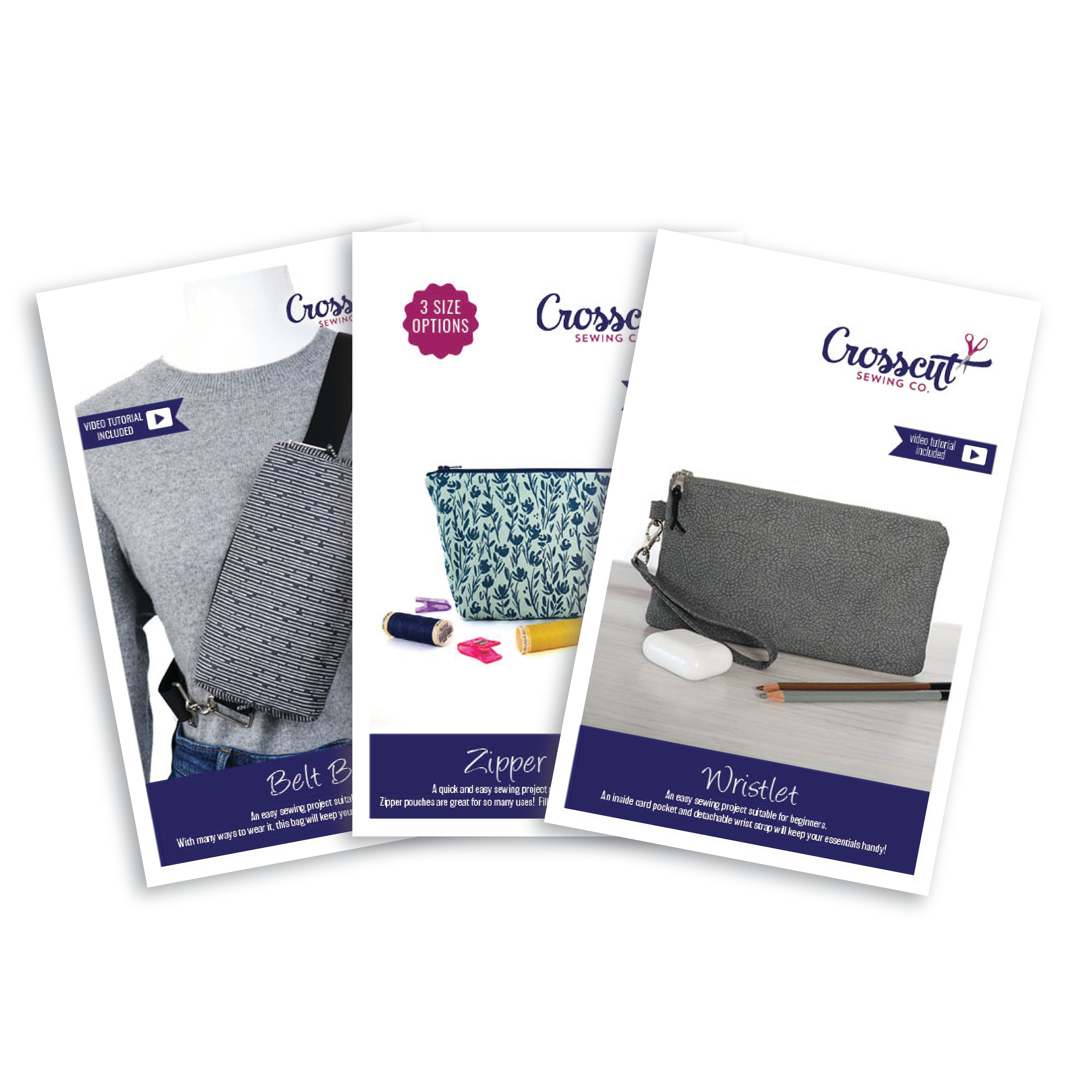 All of these projects are beginner friendly! – Crosscut Sewing Co.