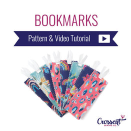 Bookmarks - Beginner Sewing Pattern & Video Tutorial