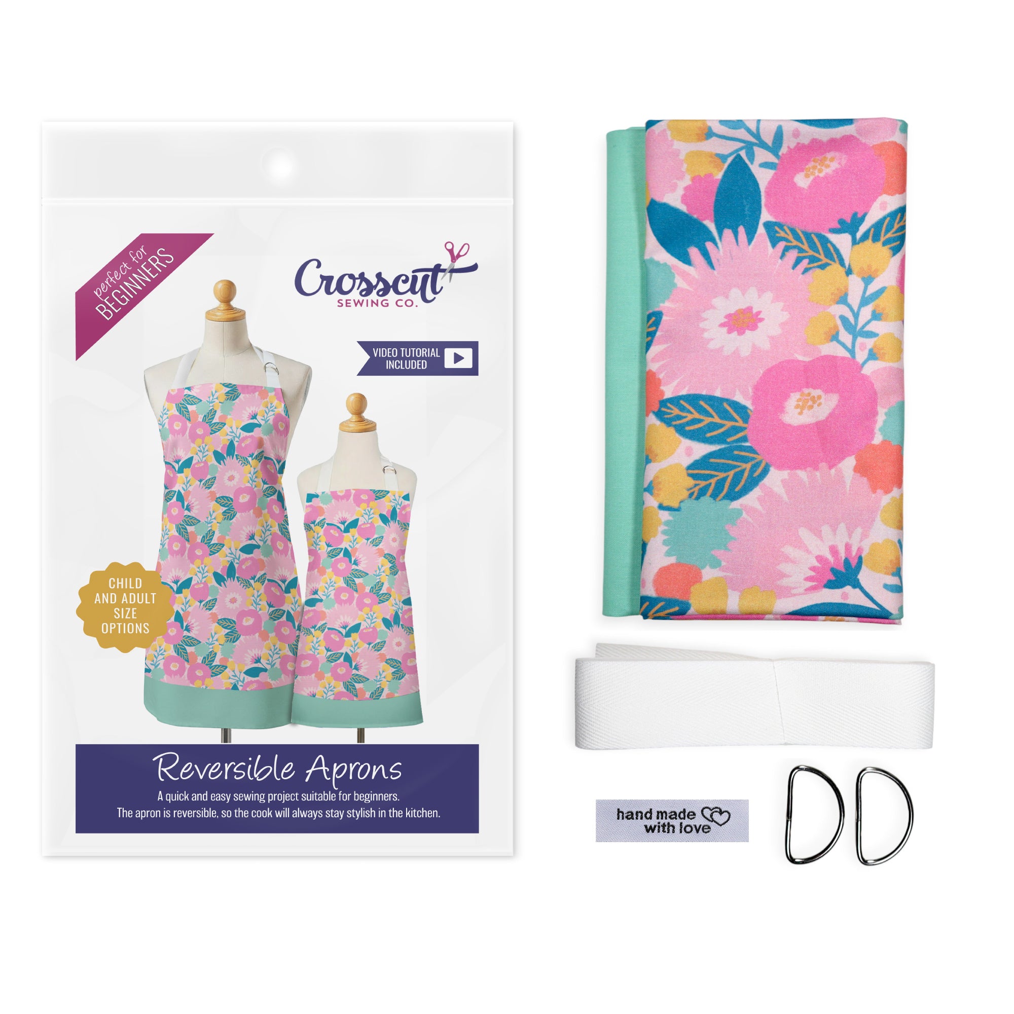 Reversible Apron Sewing Kit