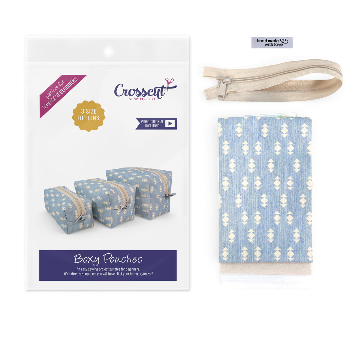 Boxy Pouch Sewing Kit