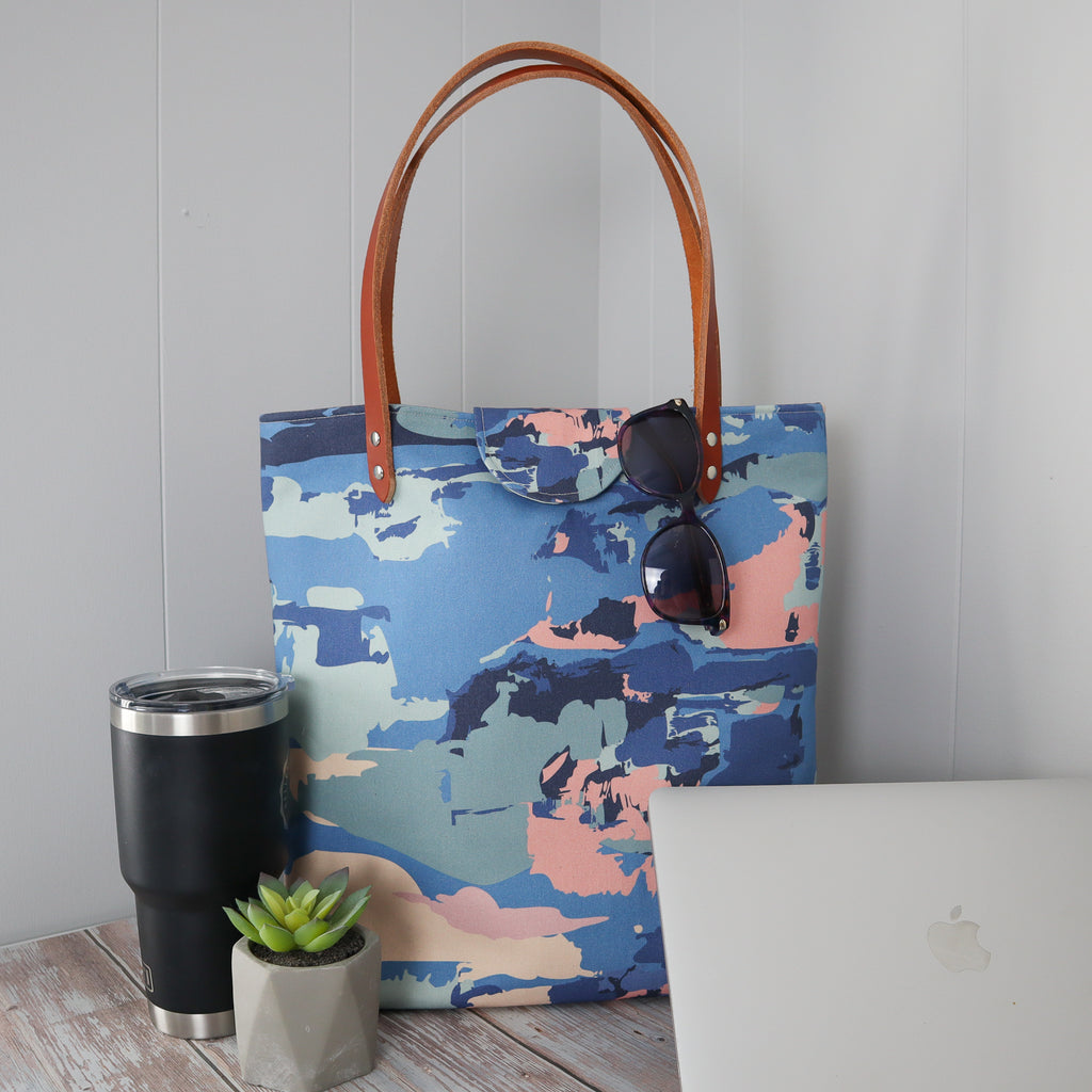 Lincoln Tote Bag Complete Kit - Abstract Cloud