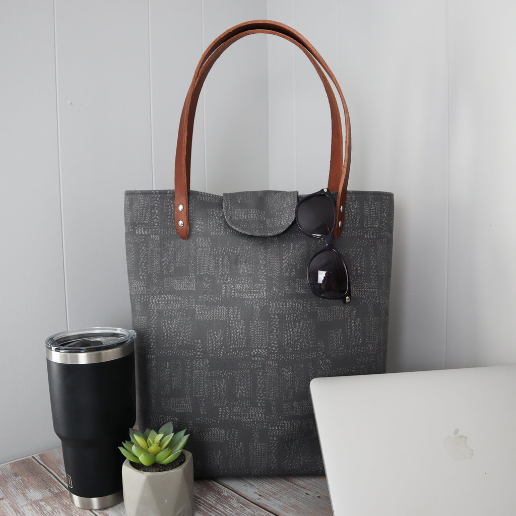 Lincoln Tote Bag Complete Kit - Kantha Cloth
