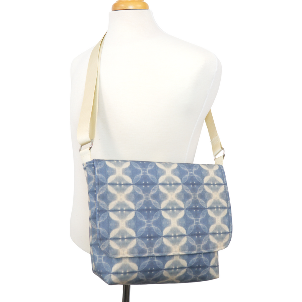 Messenger Bag Sewing Kit - Shibori