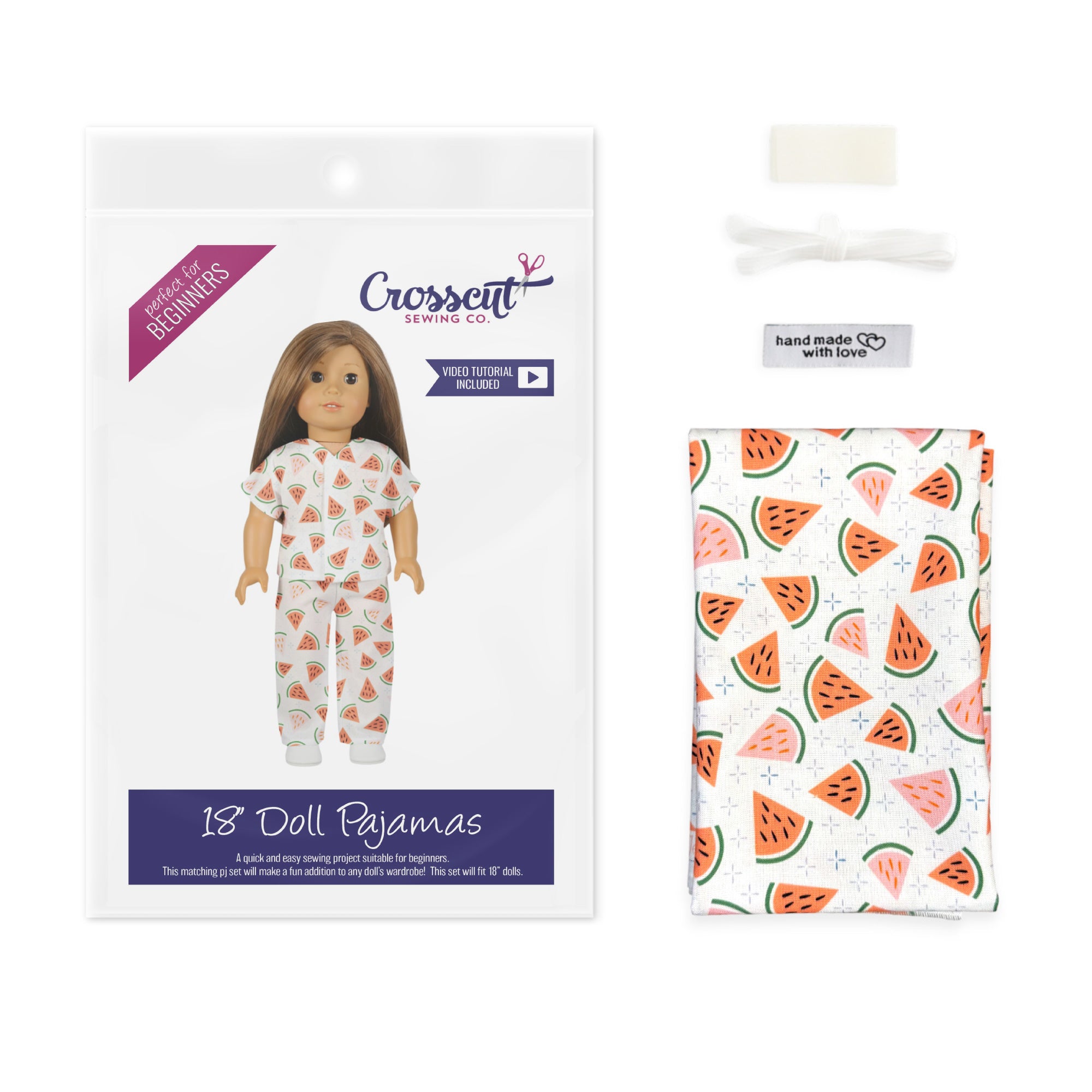 Doll Pajama Sewing Kit