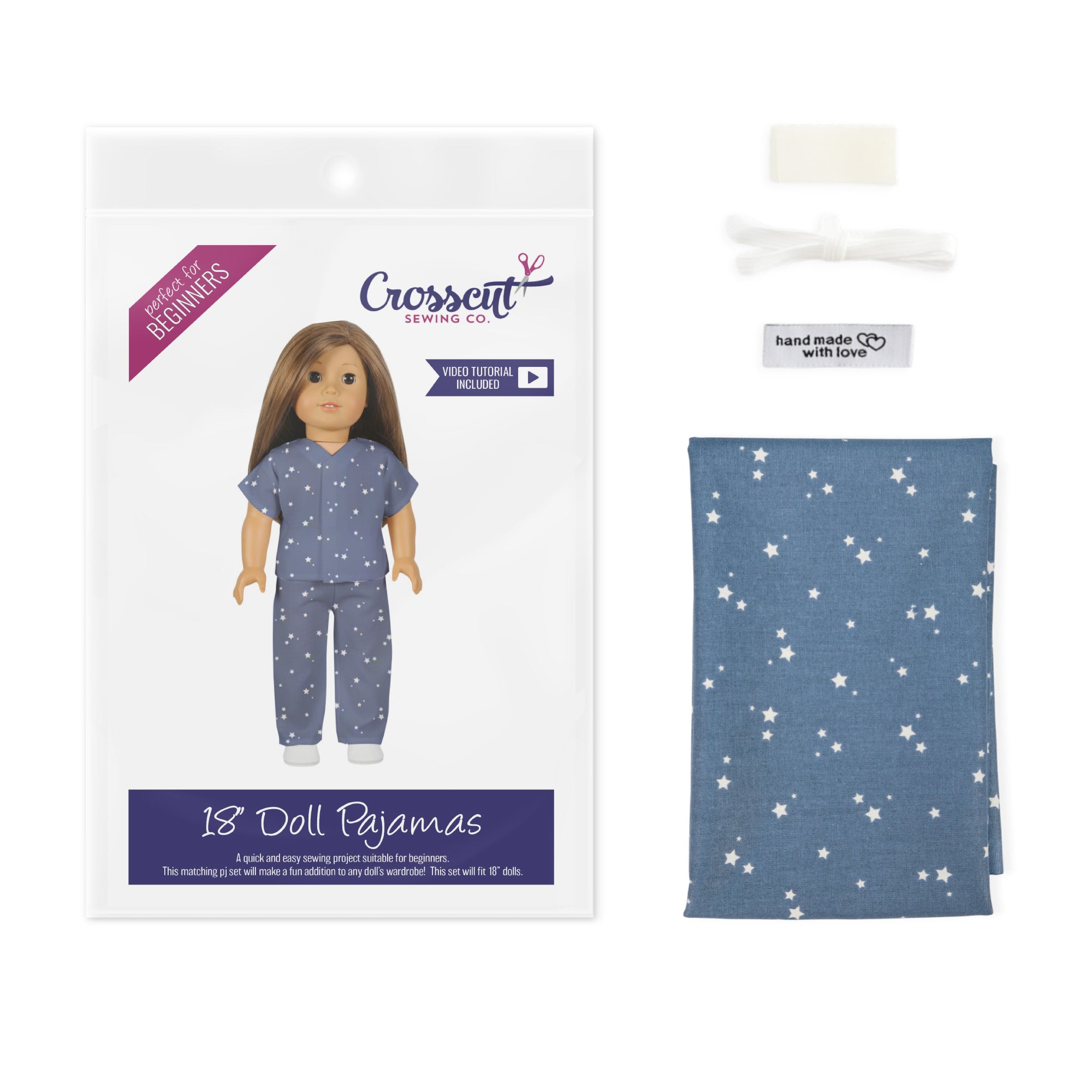 Doll Pajama Sewing Kit