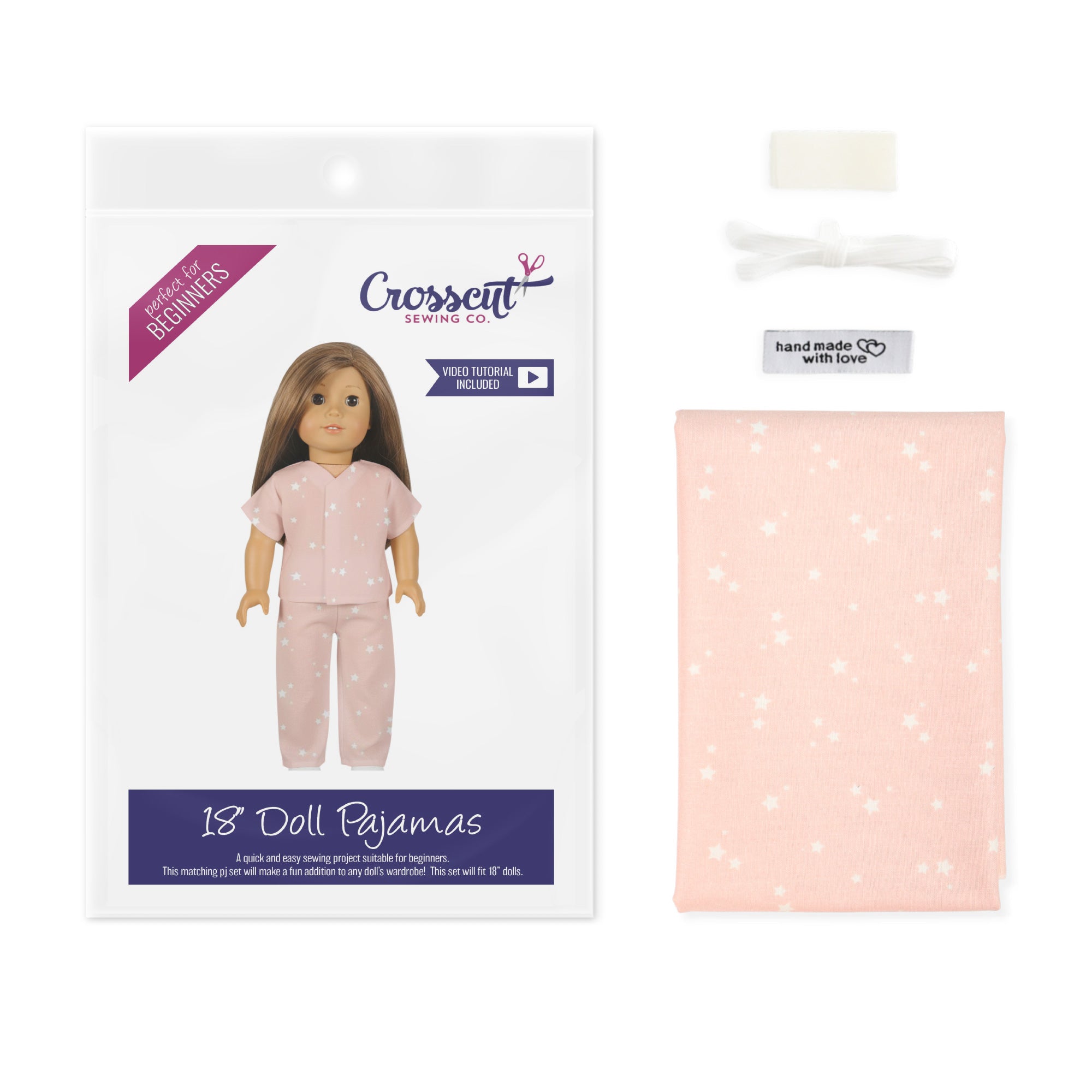 Doll Pajama Sewing Kit