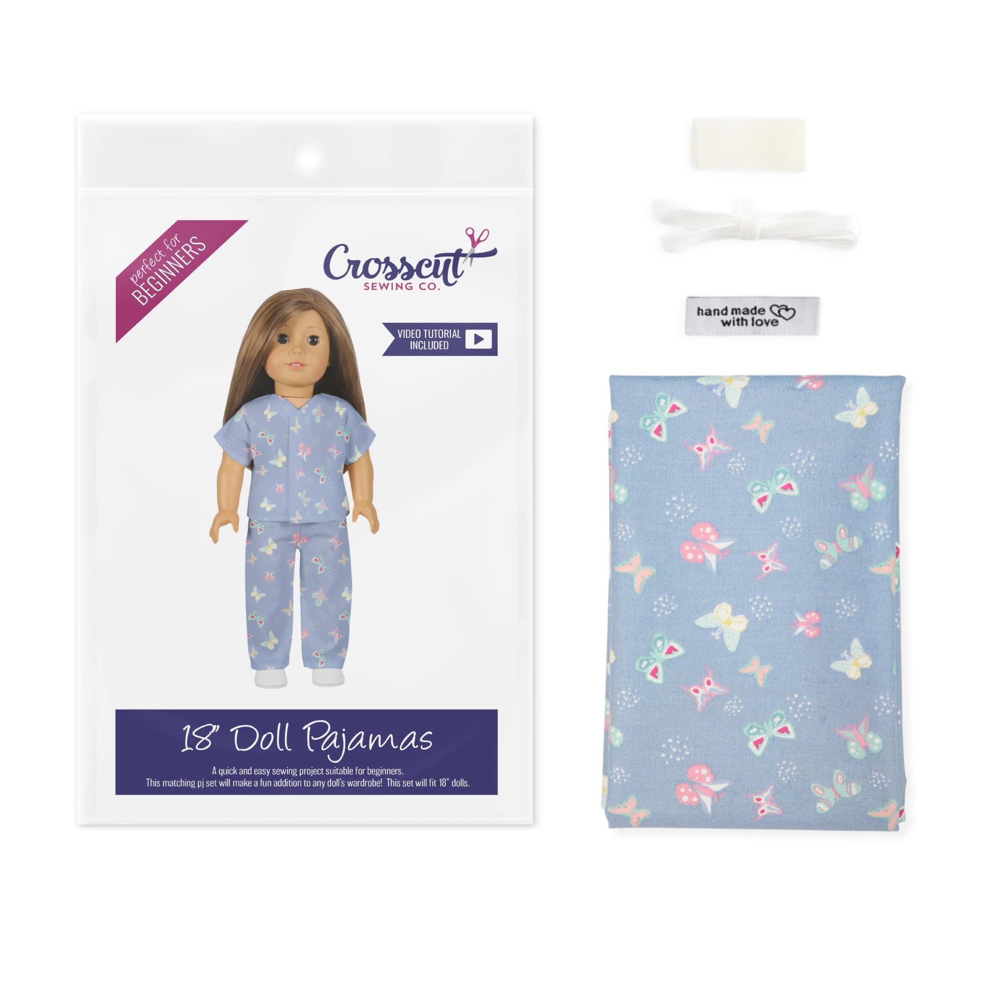 Doll Pajama Sewing Kit