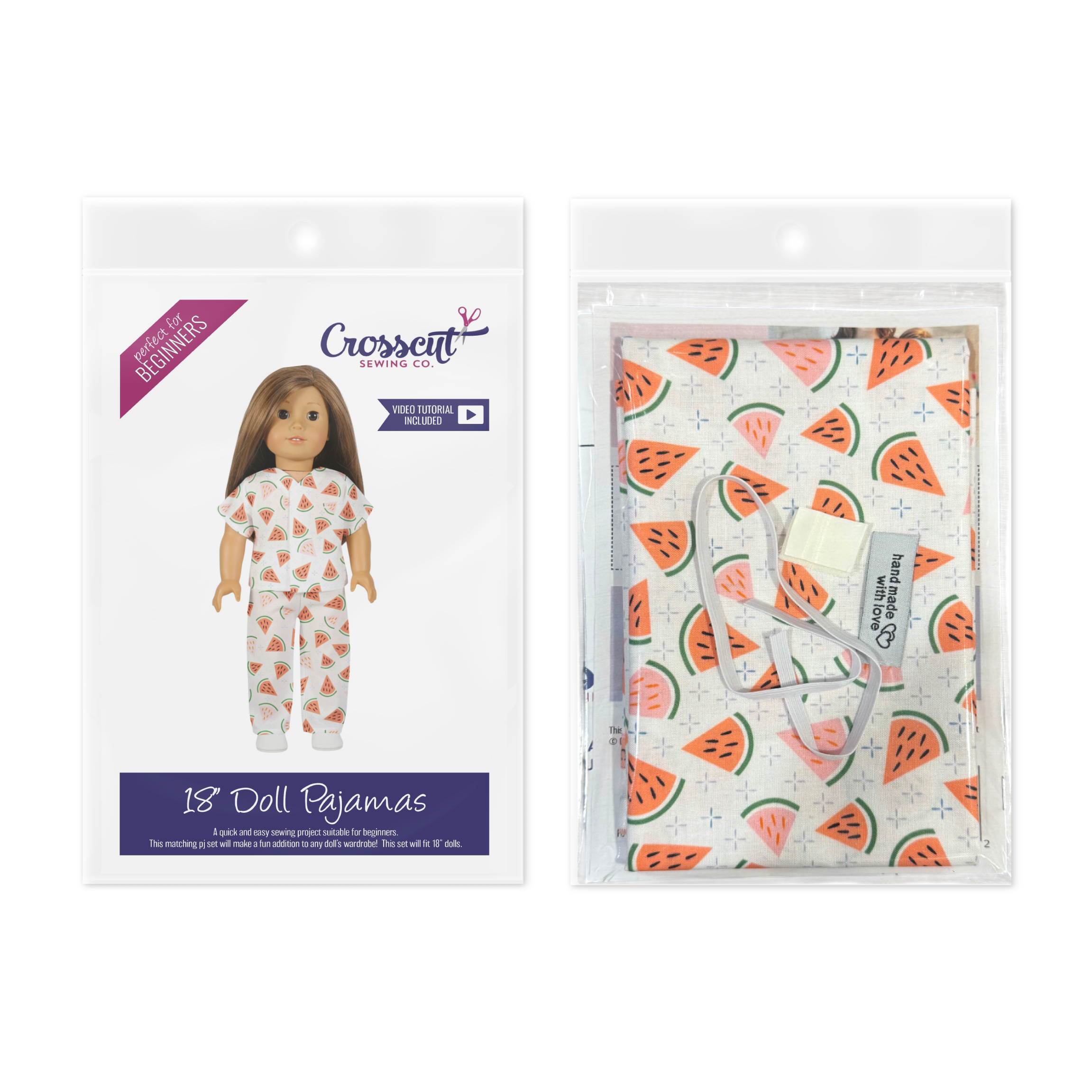 Doll Pajama Sewing Kit